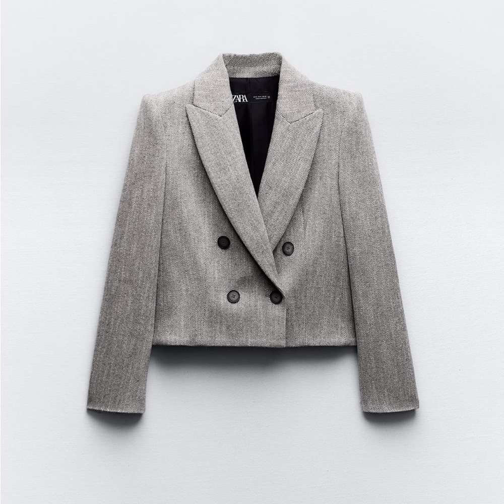 zara NTW cropped jacket